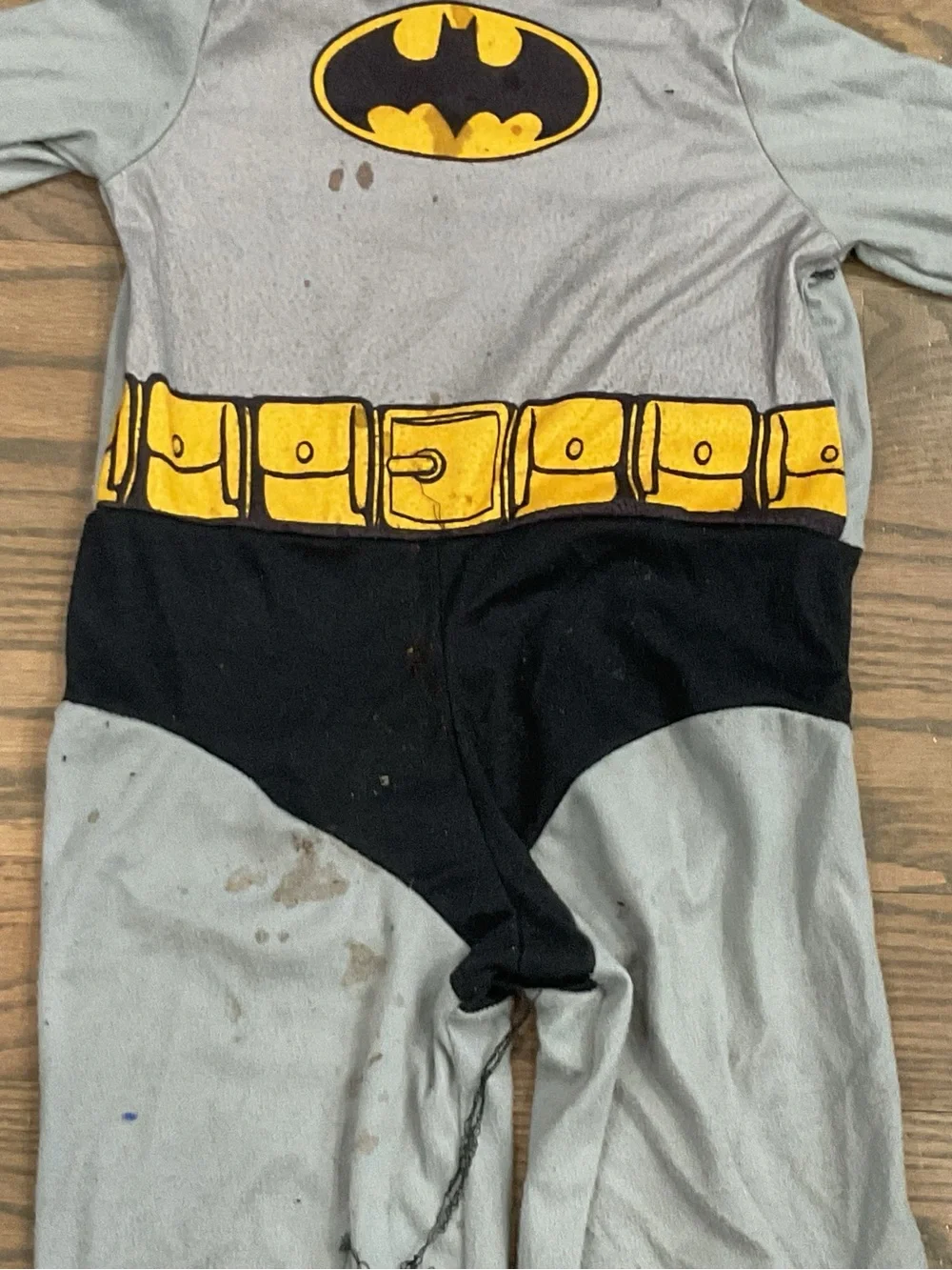 Batman Toddler Costume Set with Mask Good Condition